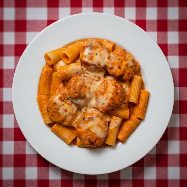Drunken Shrimp Parm.