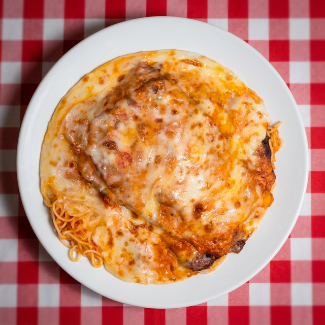 Drunken Eggplant Parm Dinner.
